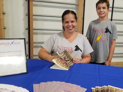 Author Marcy Nicole is a ninja mom who was inspired by her ninja warrior kid, Ninja Nico, to write a kids' book series about the growing sport of ninja warrior obstacle course racing and competitions. The Ninja Nico series is available on Amazon and Kindle.