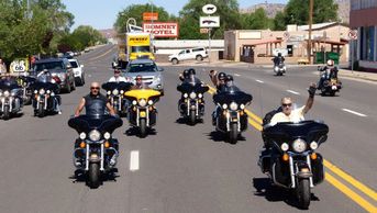 Ride, Ride, Ride. Route 66 is made for a motorcylce. Many American and foreign tourists Ride 66