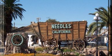 Needles, California is a Route 66 California desert town on the Arizona border.