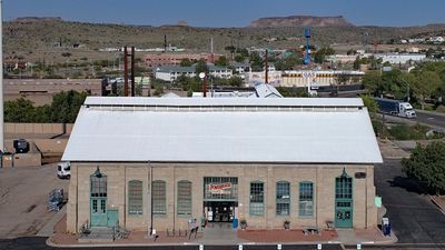 Power House Museum in Kingman, Arizona. Route 66 museum and Route 66 Visitors Center