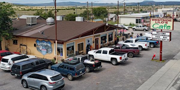 Westside Lilo's in Seligman, Arizona is a classic Route 66 diner. One of the many local diners on 66. German American food served here.