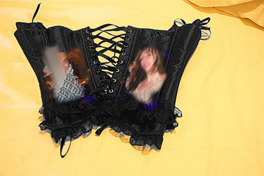 The Corset Project- tell of feminist struggles in the present =bound by the feminine roles.