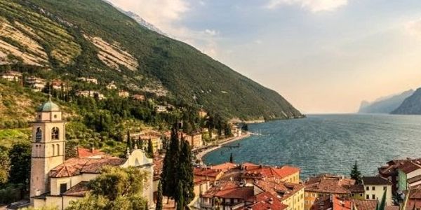 Northern Italy's largest lake, Lago di Garda