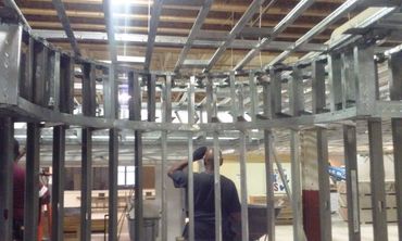 Curved and multi angled walls