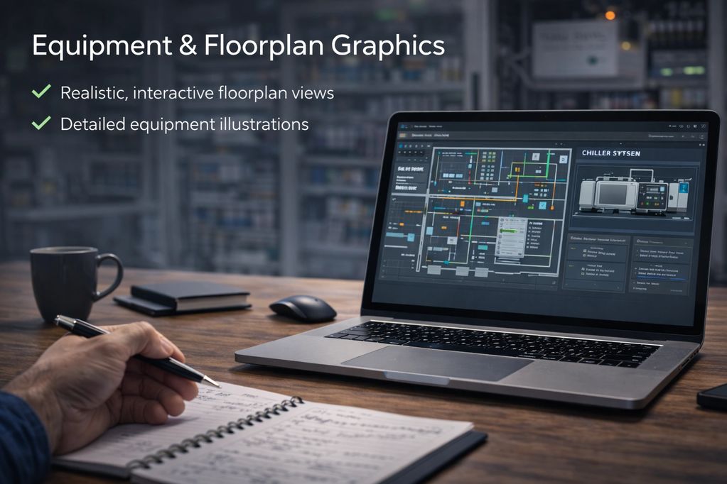 Equipment and Floorplan Graphics