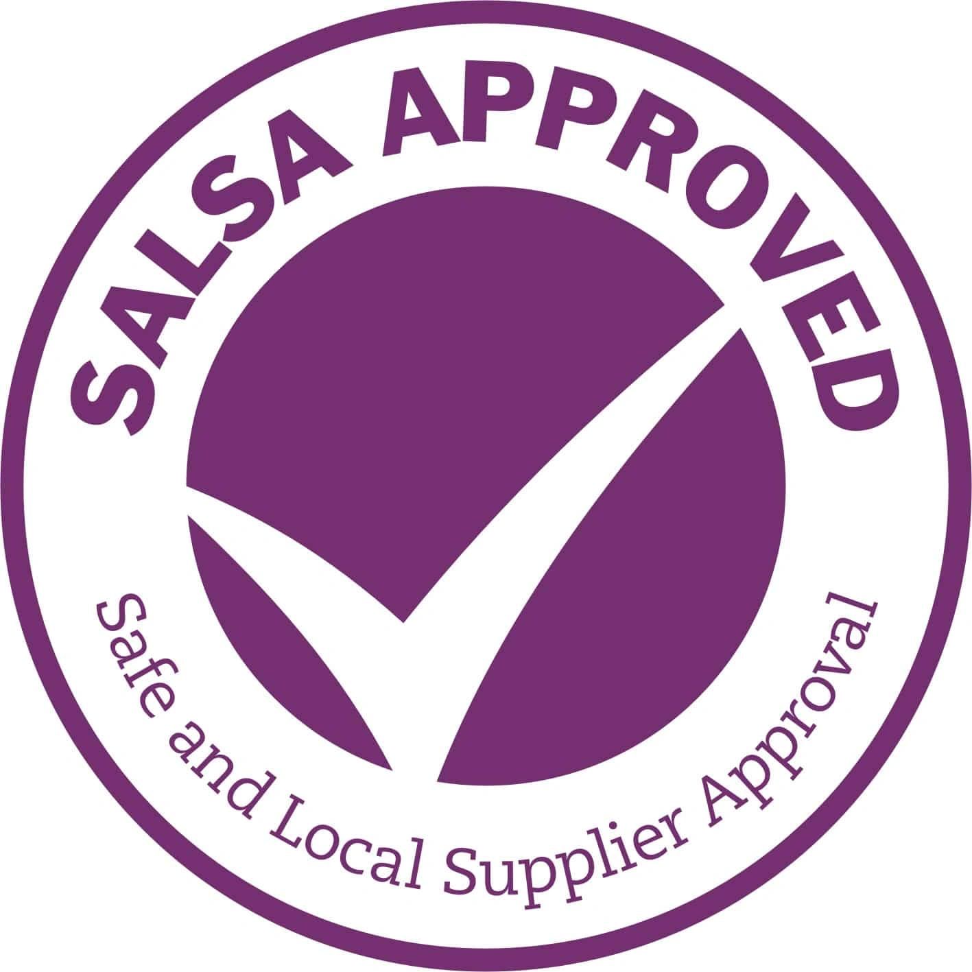 SALSA Standard approved logo.