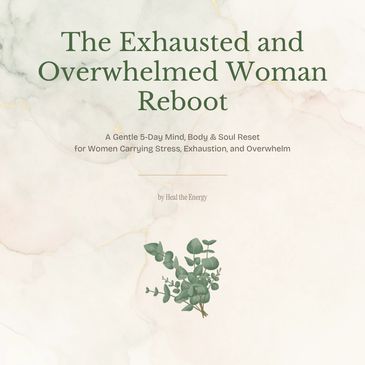 Cover of a wellness program for overwhelmed women.
