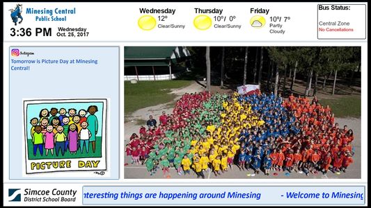 School Information Display