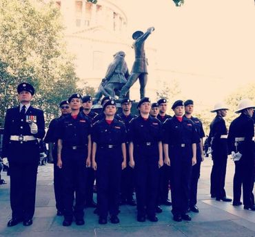 9/11 memorable service parade.
