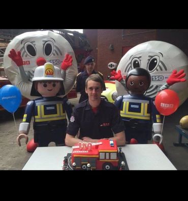 150 years anniversary of the London Fire Brigade