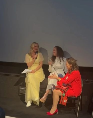 Jackie Reid-bleed kit at the No Way [ut film premiere