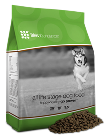 Bag of Life's Abundance dog food pic