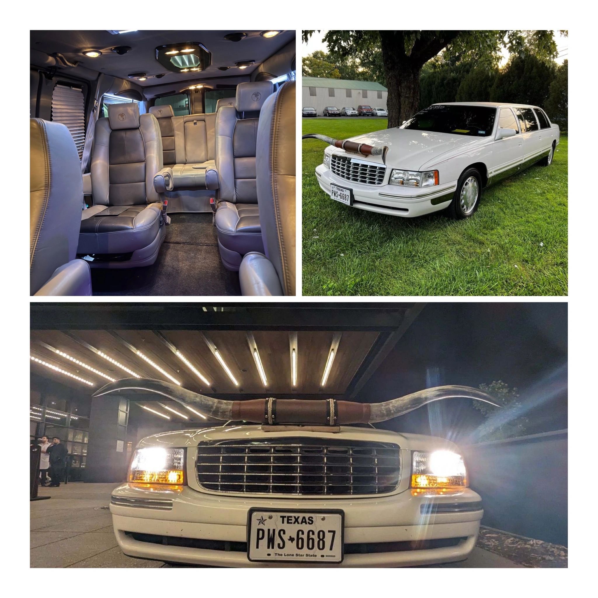 Luxury shuttle services available