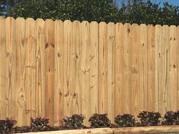 Installation of New Fence Pickets in the backyard in Dickinson, Texas