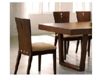 CHICAGO 8 SEATER DINING SET W EXTENDABLE VENEER TOP