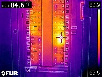 We use FLIR Thermal Imaging Equipment Exclusively in our home inspections