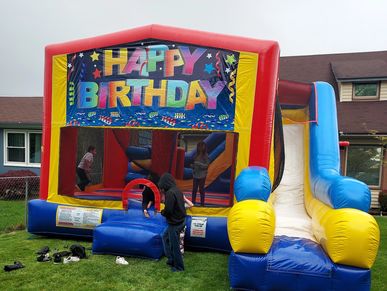 Bounce house #3 our generic model rents for 300 a day
