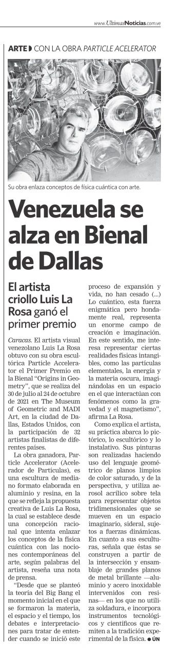 Diario Últimas Noticias  08/04/2021