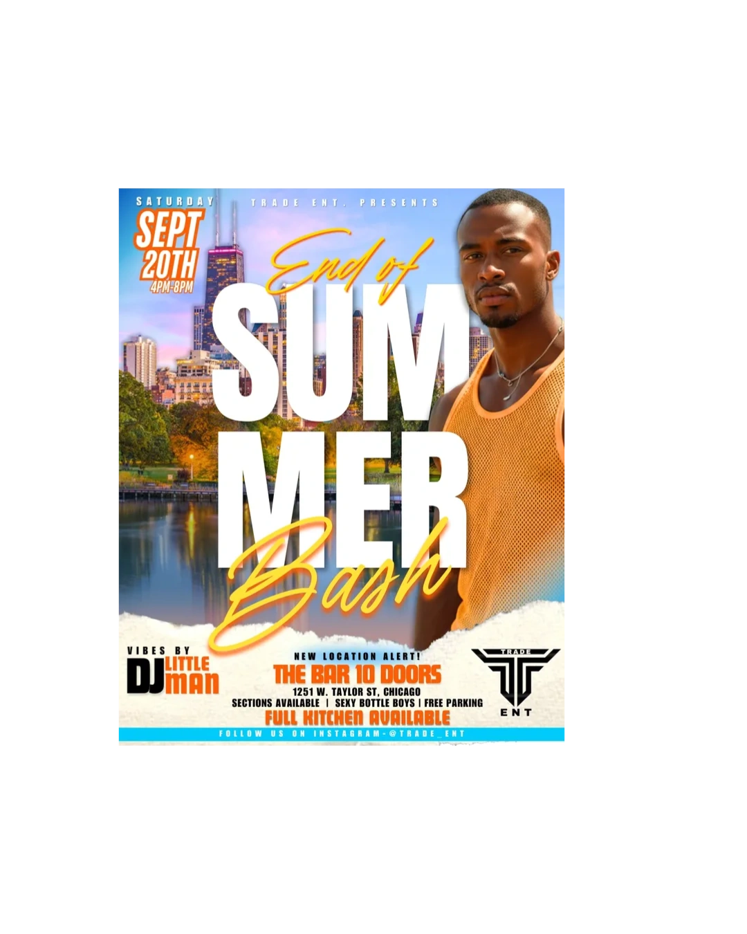 Join us at our next event. End of the Summer Bash