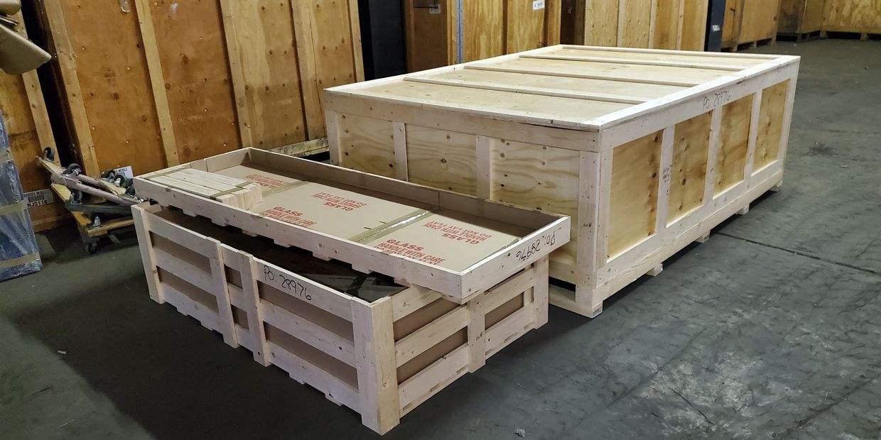 Custom crate manufacturing