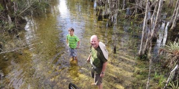 Fun for the entire family...
swamp, big cypress swamp tours, everglades, water