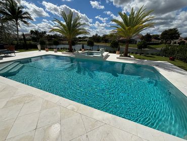 Commercial pool cleaning