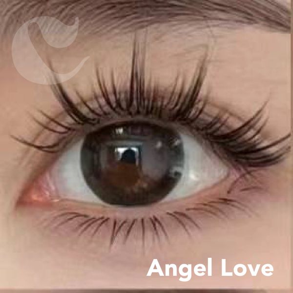 Angel love lash extension look