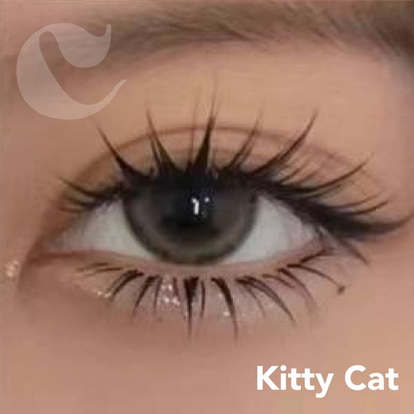 Kitty Cat Style Lash Extension Look