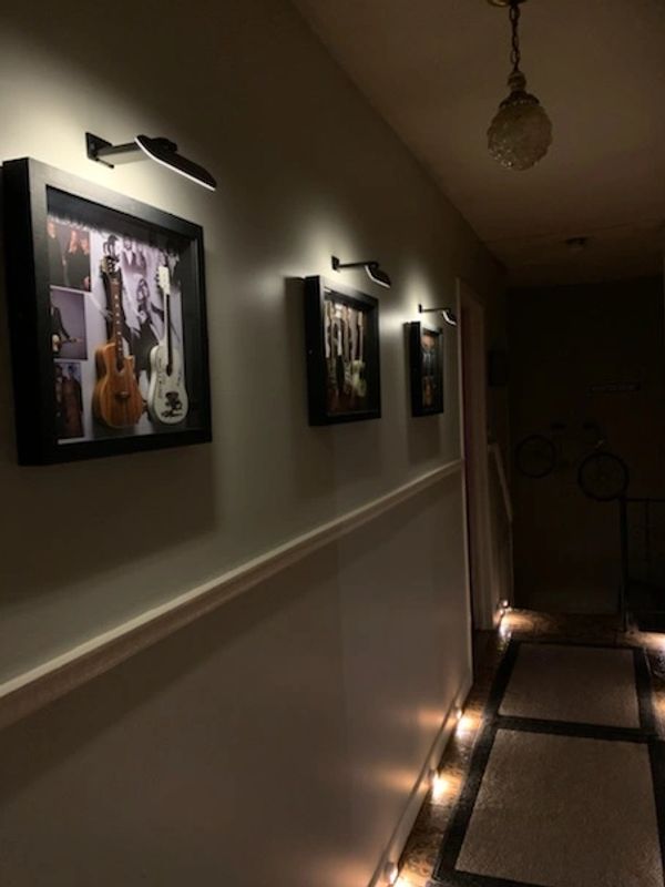 Rock Band Shadow Boxes. Includes hangers to display on your wall