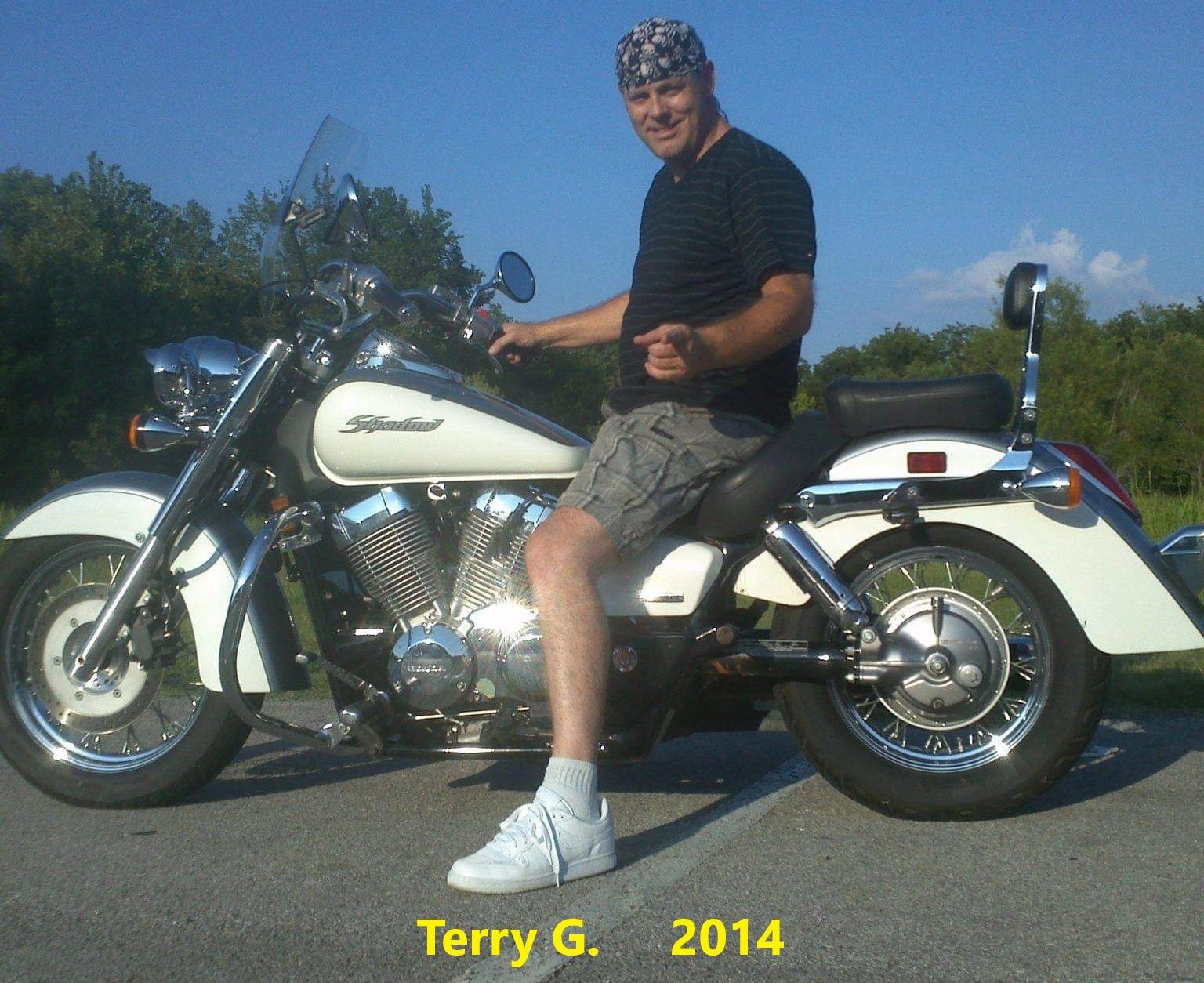 Terry G. two months before the ill-fated journey to Las Vegas, NV in 2014