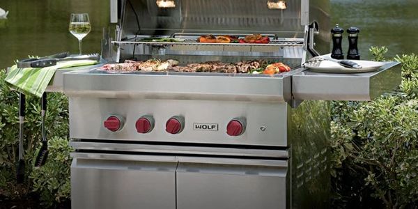 wolf bbq, wolf hood fan, wolf custom venting, wolf bbq's, wolf grill, wolf cooking appliance, wolf