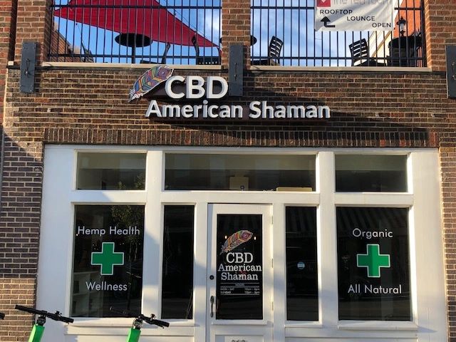 CBD American Shaman Indy Storefront