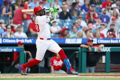 Phillies outfielder Adolis Garcia