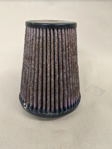 Conical Filter - Before Cleaning