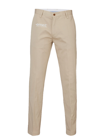 Pantalón de vestir modelo ares con un bordado