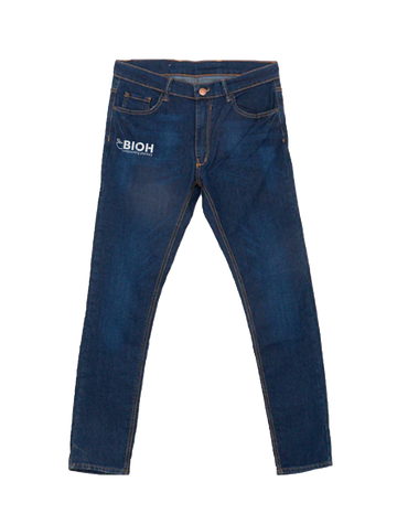 Pantalón de mezclilla bordado