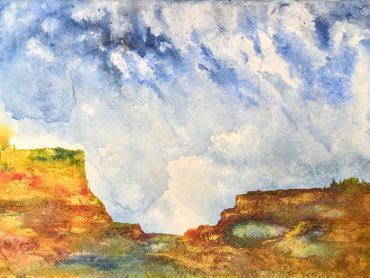 Mesas in watercolor Dec 2024