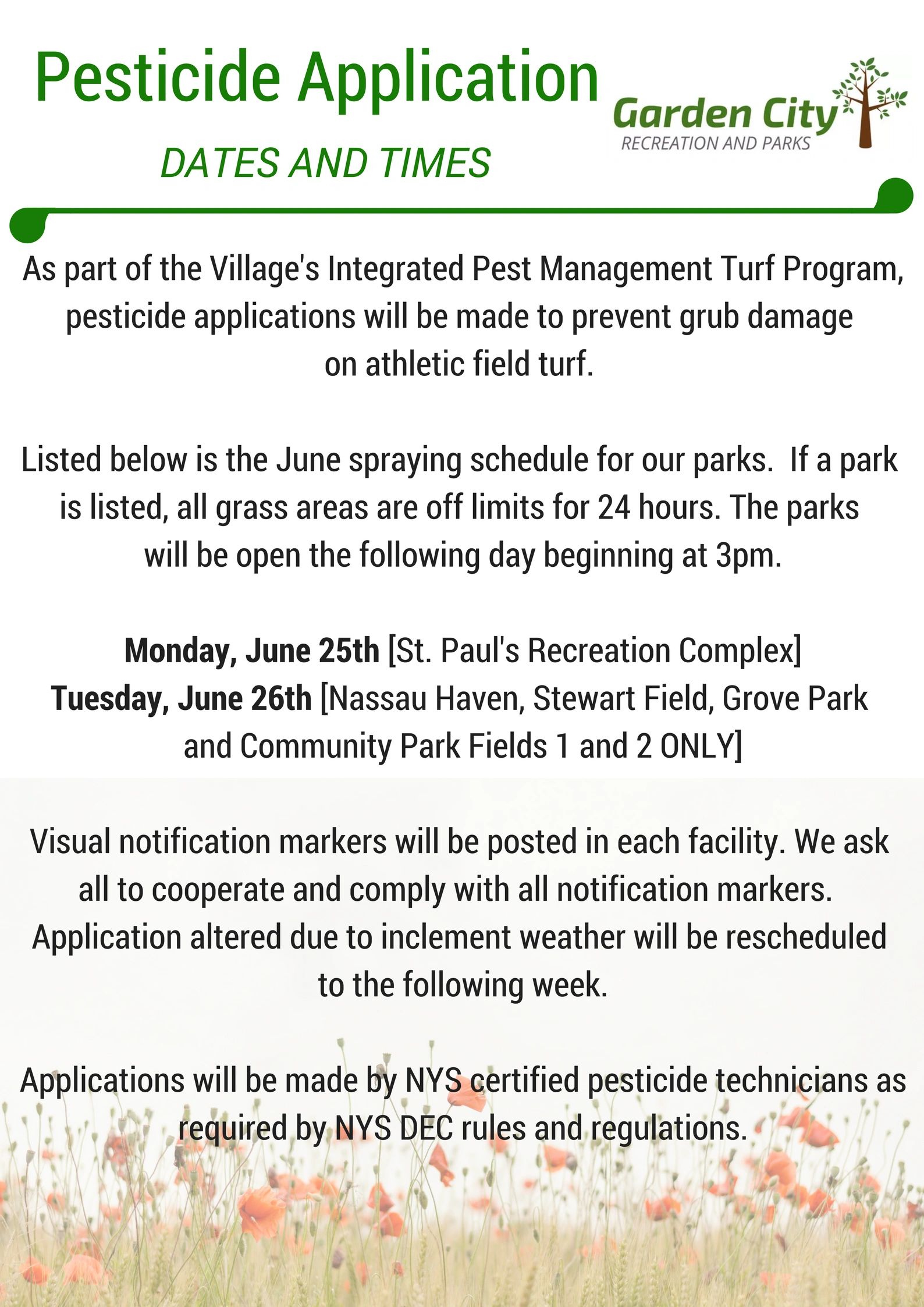 Garden City Department of Recreation and Parks