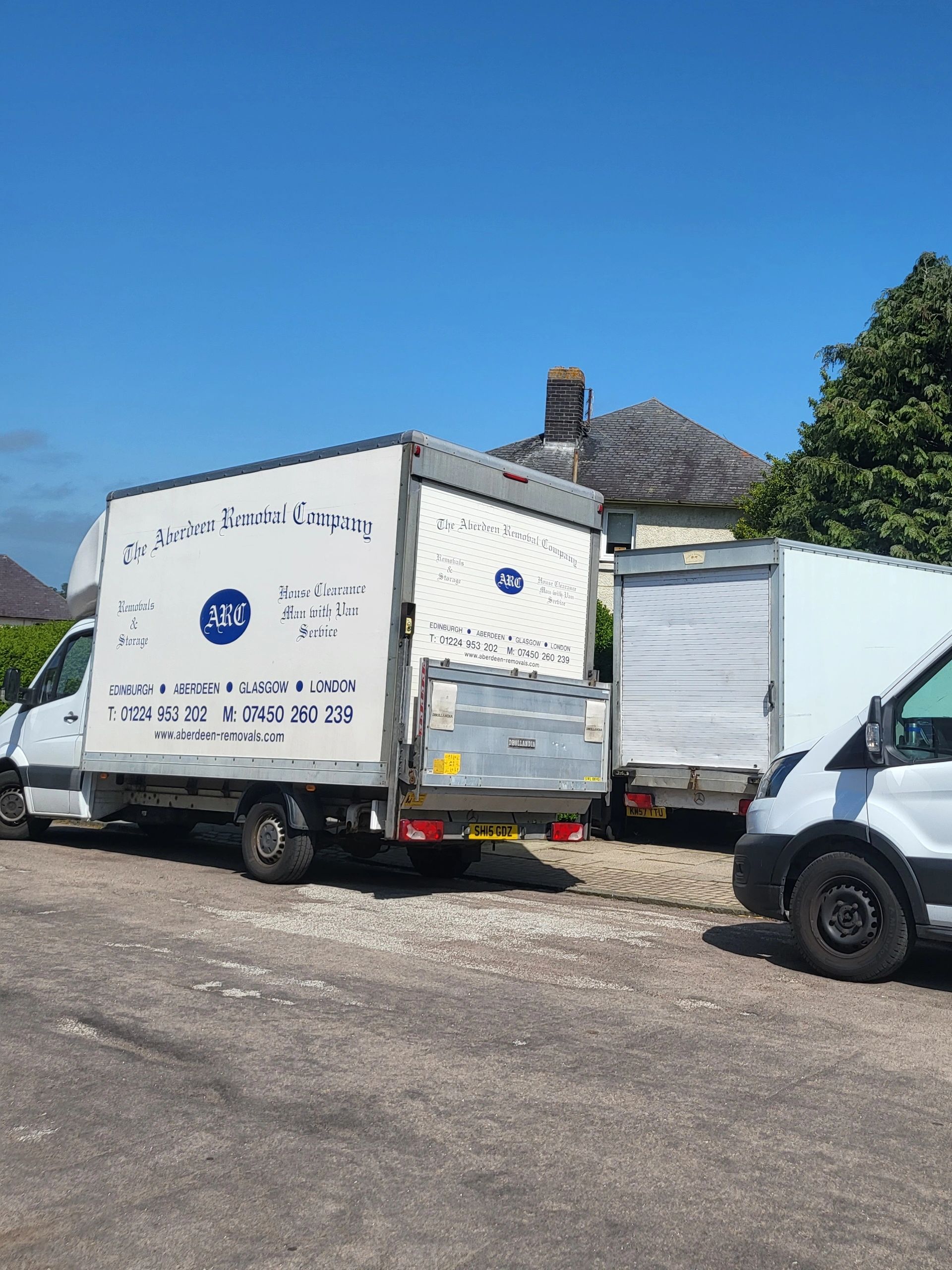 Aberdeen Removals & Storage van