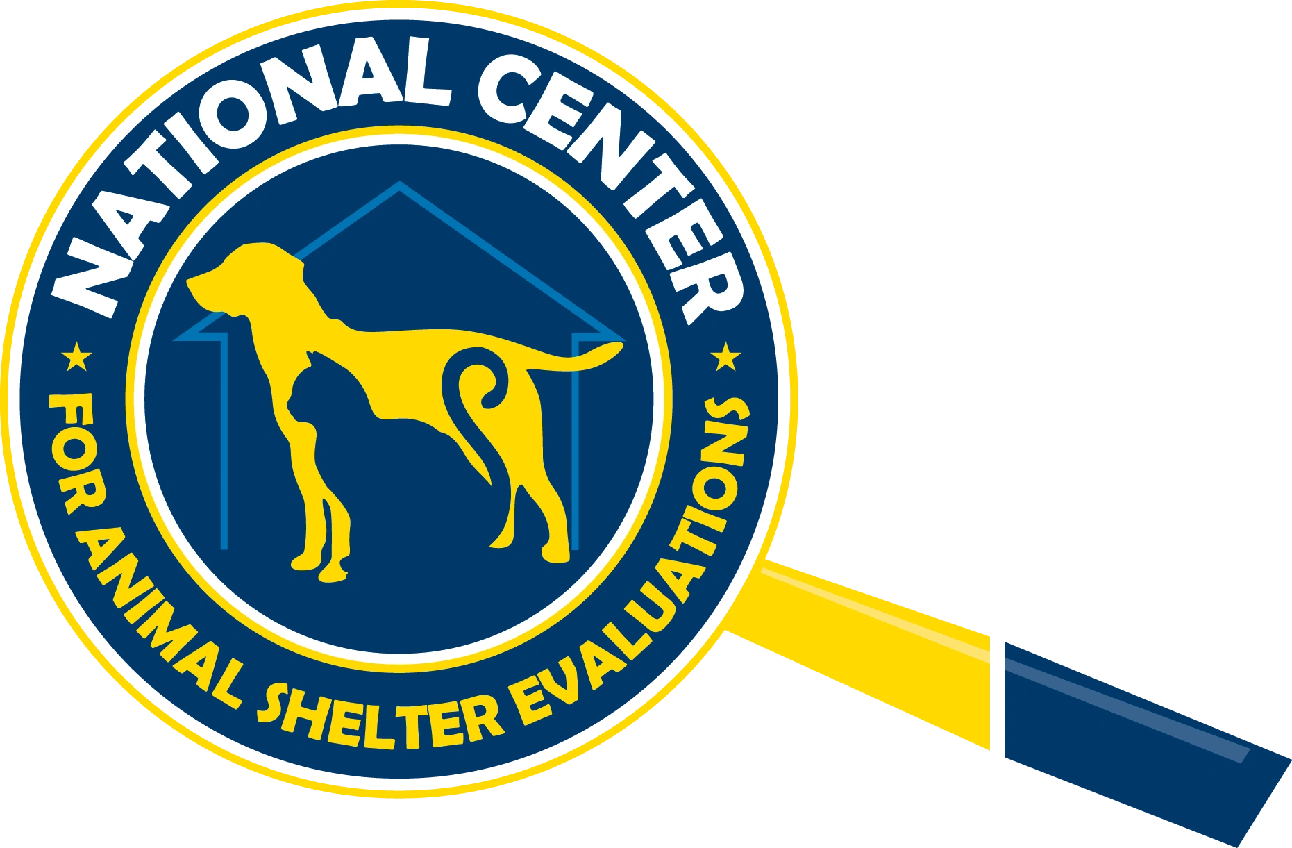 Logo for the National Center for Animal Shelter Evaluations