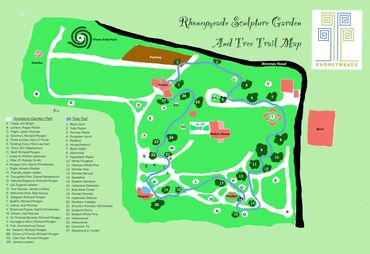 Rhoneymeade Map - Digital Art