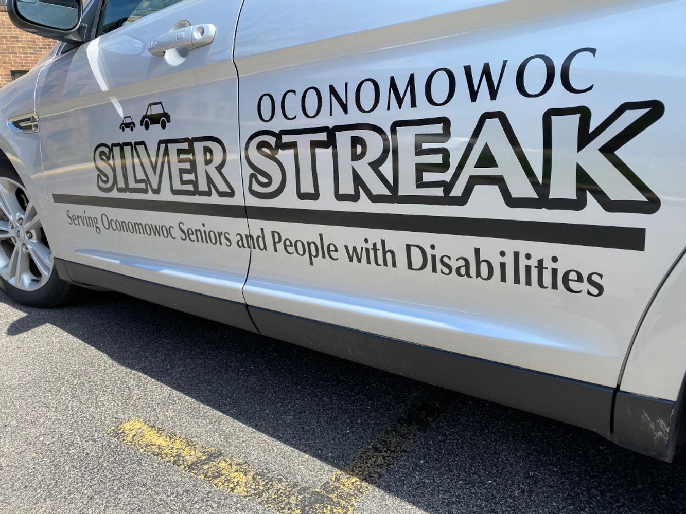 Oconomowoc Silver Streak car used to transport seniors age 60+ and ambulatory disabled adults.