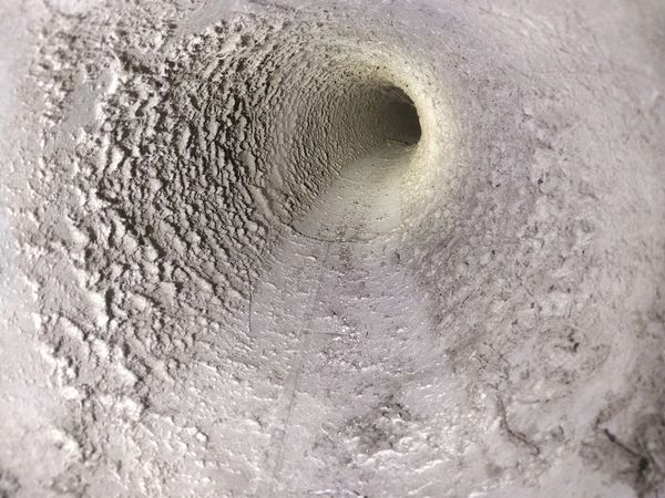 Dirty, dirty ducts before cleaning
(Pleasant Hill, CA)