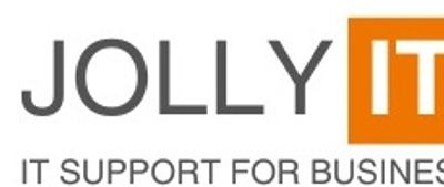 Logo of Jolly IT, providing IT support for business.