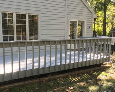 residential deck new paint