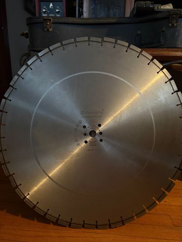 Husqvarna 26” x . 165” Great quality Asphalt Blade 695.00 plus tax