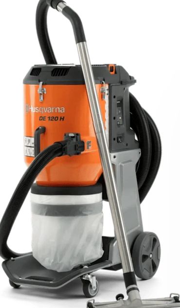 Husqvarna DE 120 H 970514804 Vacuum lightly used one year warranty 1575.00