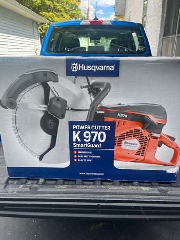 Husqvarna K 970 16” Smartguard Saw. Brand New 1595.00