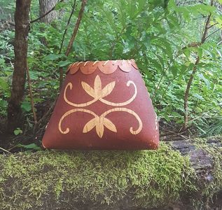 Birch bark basket created by Dan Shears