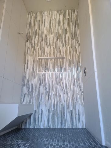 Unique style with custom bench in a house